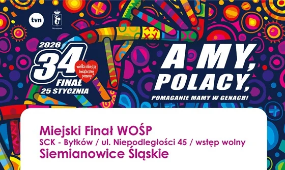 Siemianowice Śląskie: Miejski finał WOŚP z koncertami i atrakcjami