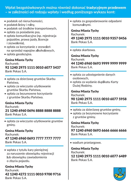Jak wygodnie zapłacić podatki w Tychach? Sprawdź dostępne metody płatności / fot. UM Tychy