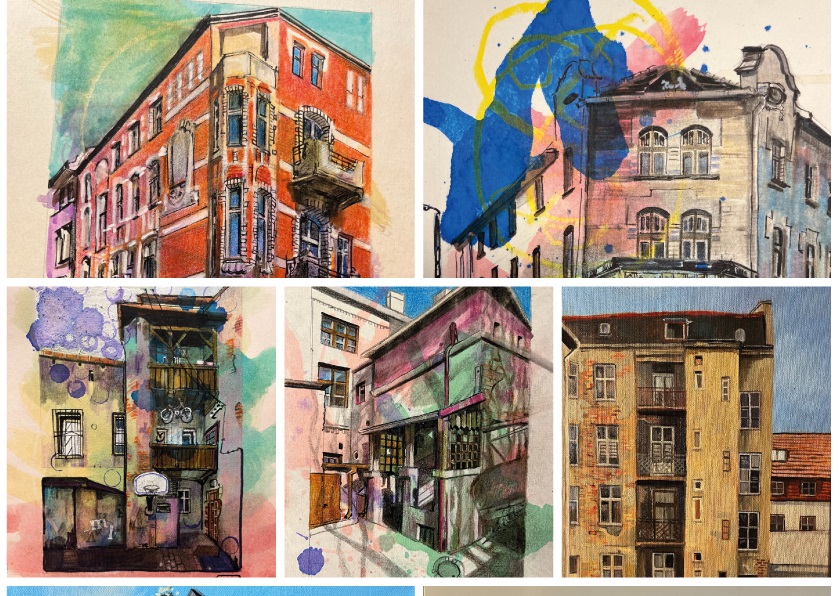 „Tuż za rogiem” – wernisaż Małgorzaty Łukaszczyk w Piekarach Śląskich