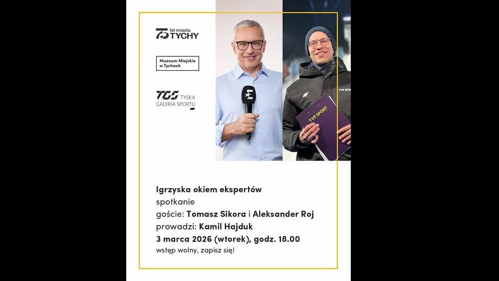 Tomasz Sikora i Aleksander Roj o Igrzyskach Olimpijskich – spotkanie w Tyskiej Galerii Sportu