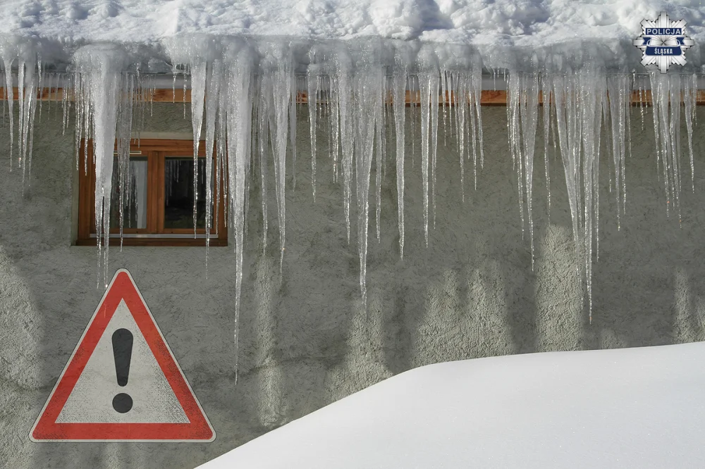 Zalegający śnieg na dachach to realne zagrożenie