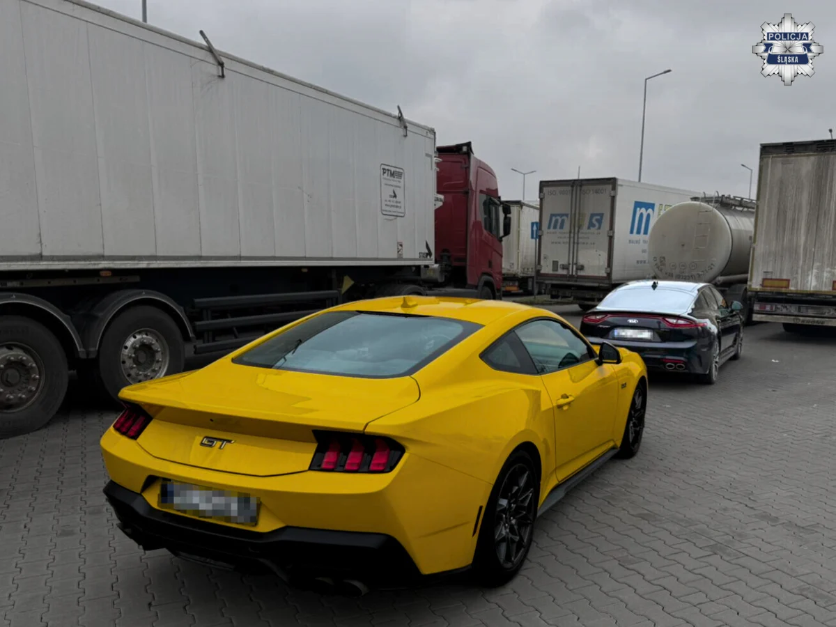 194 km/h na A4 – kierowca Mustanga ukarany surowym mandatem i 15 punktami karnymi