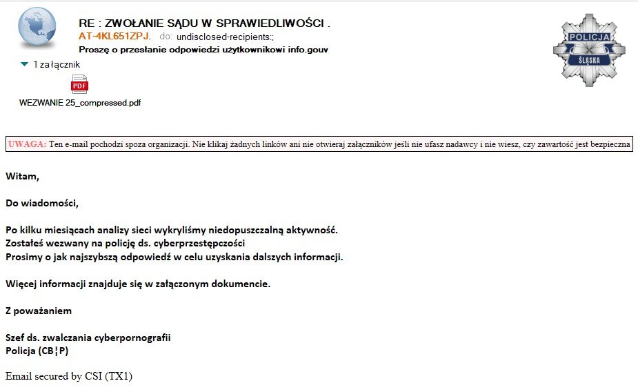 Fałszywe wiadomości od Policji i Europolu – jak rozpoznać próbę oszustwa?