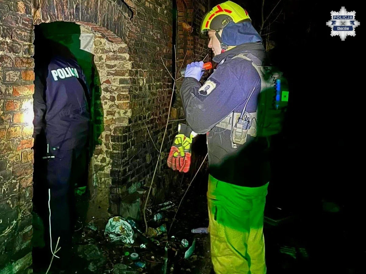 Pomoc zamiast obojętności – policjanci z Chorzowa wspierają osoby bezdomne