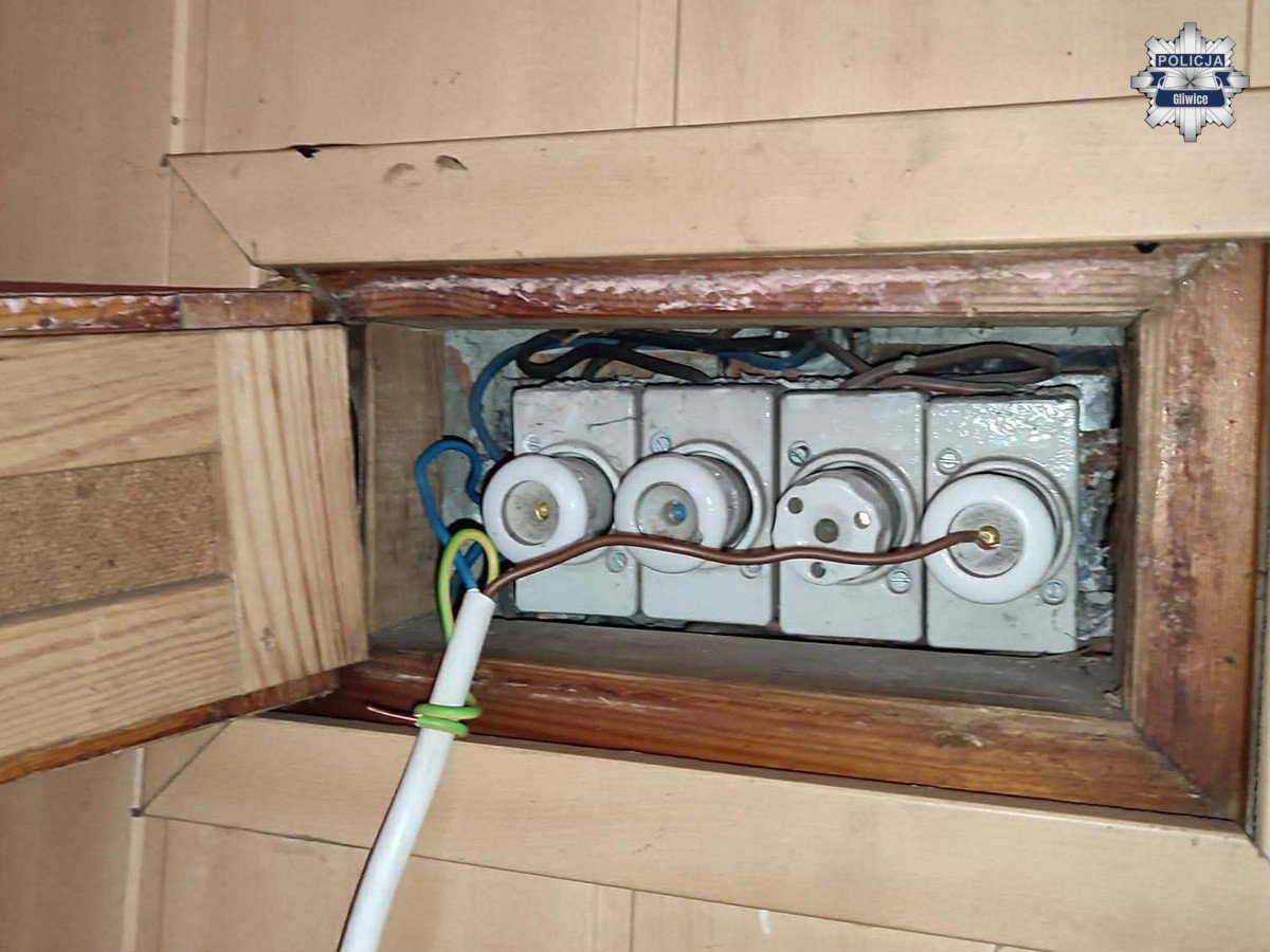 Kradzież prądu w Gliwicach i Pyskowicach. Policja ujawniła trzy przypadki jednego dnia