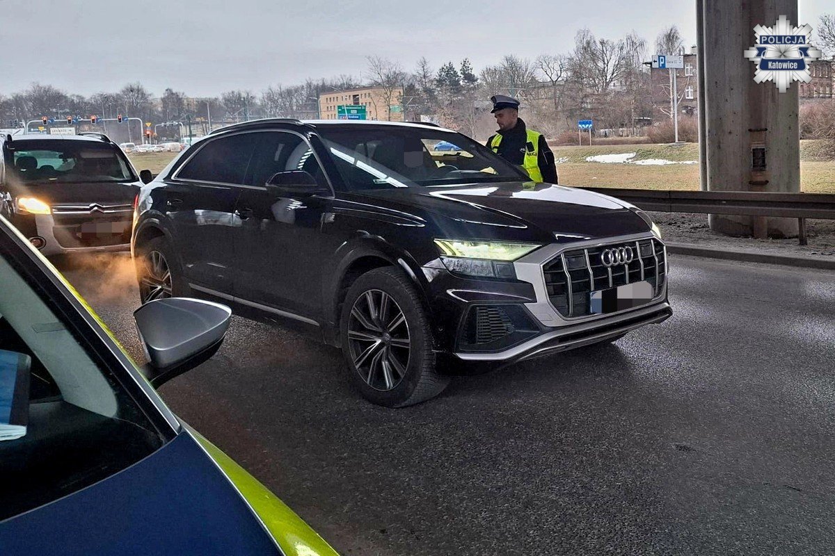 Policyjne działania „Trzeźwość” w Katowicach. Kontrole kierowców od wczesnych godzin porannych