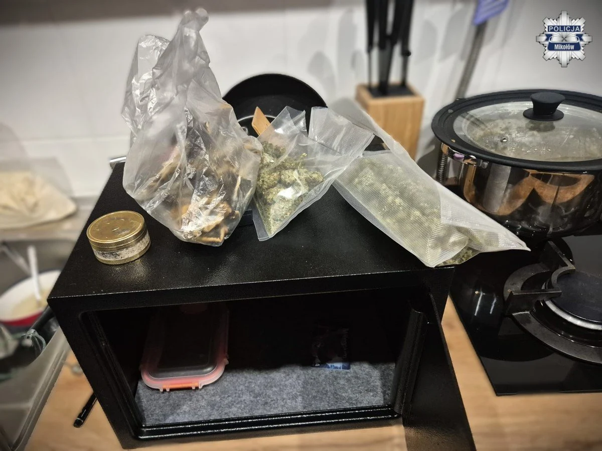 22-latek z Łazisk Górnych zatrzymany za posiadanie znacznej ilości narkotyków