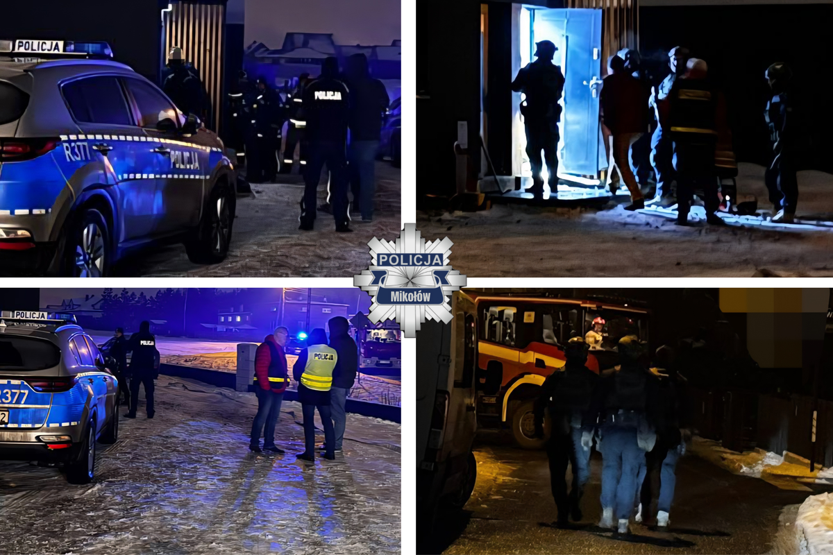 Strzały do policjantów w Łaziskach Górnych. 37-latek zatrzymany przez śląskich kontrterrorystów