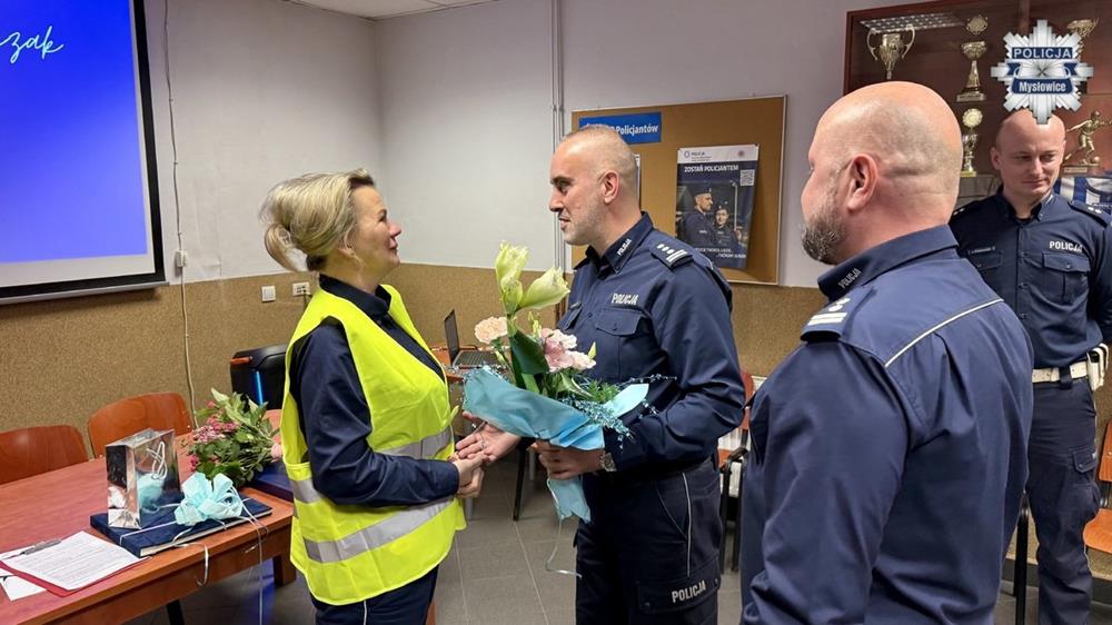 Asp. szt. Jolanta Łuczak zakończyła wieloletnią służbę w Policji