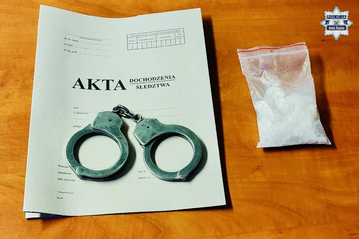 Amfetamina w kieszeni i nakaz aresztu – 24-latek wpadł w Rudzie Śląskiej!