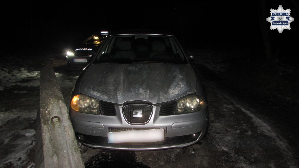 Siemianowice Śląskie: Pościg za nieletnim kierowcą pod wpływem narkotyków