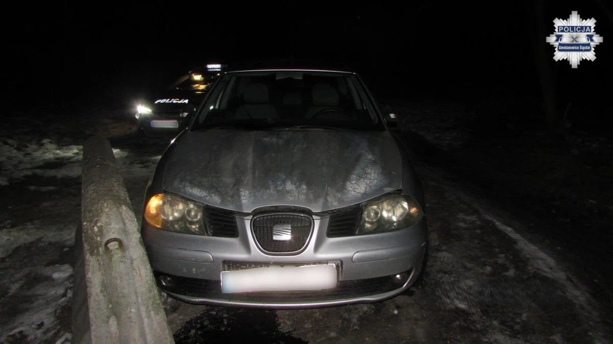 Siemianowice Śląskie: Pościg za nieletnim kierowcą pod wpływem narkotyków