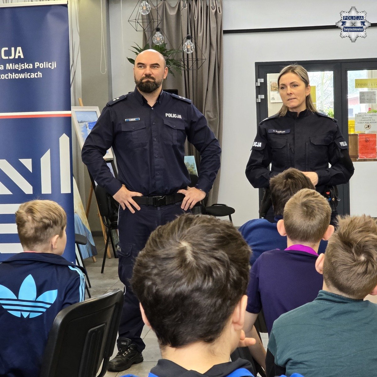 Strategiczne planszówki strategią na bezpieczne ferie w Świętochłowicach / fot. KMP Świętochłowice