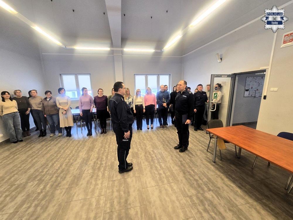 Dzień Służby Cywilnej w tyskiej komendzie policji