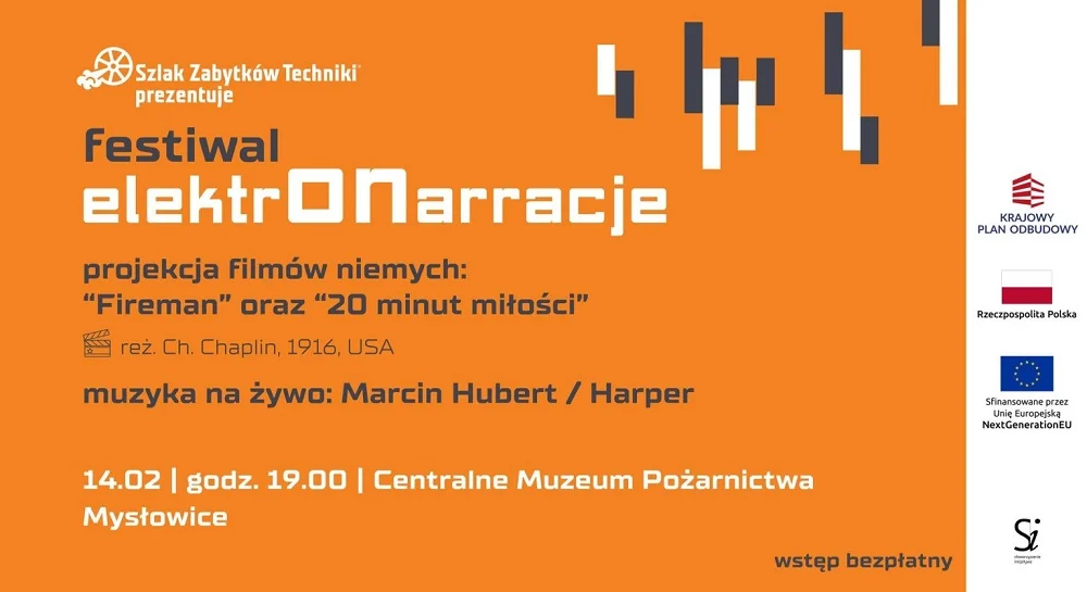 Festiwal ElektrONarracje: Filmy nieme z muzyką na żywo w Mysłowicach!