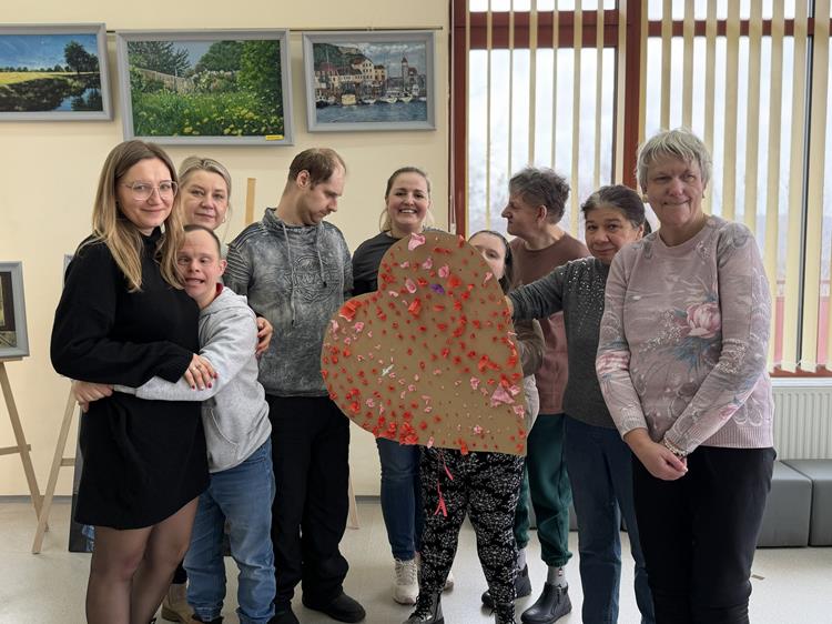 Walentynkowe warsztaty w Filii nr 11 Miejskiej Biblioteki Publicznej