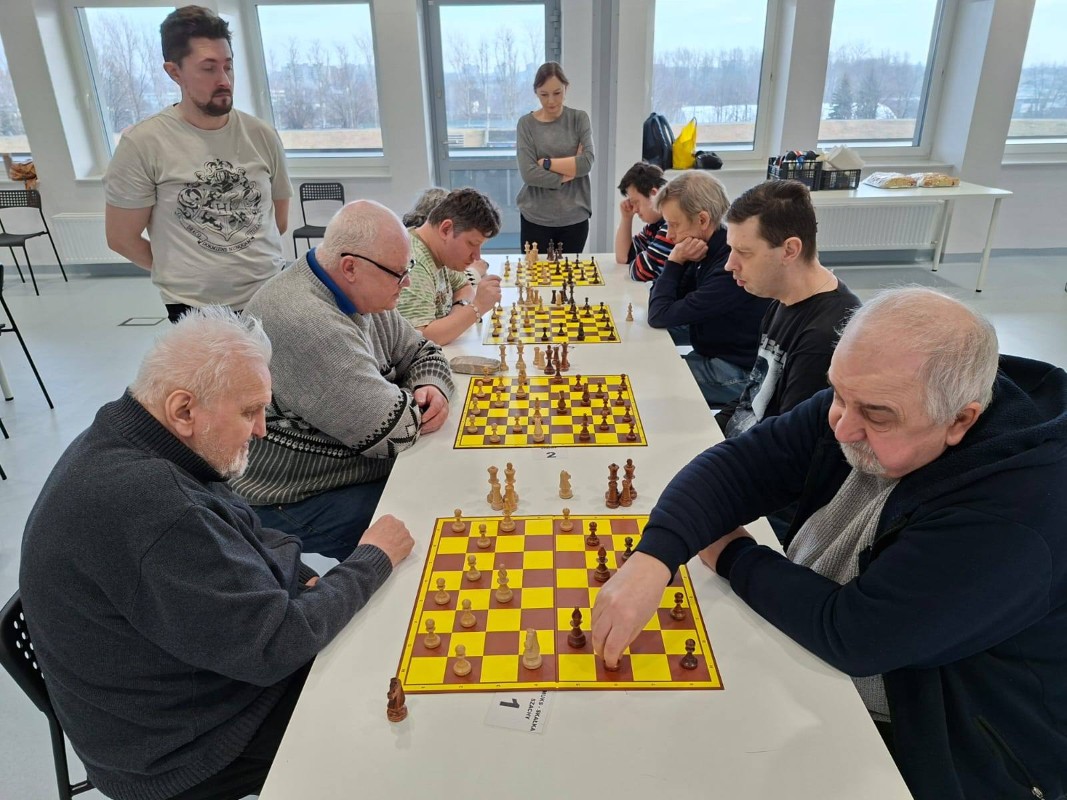 Grand Prix Świętochłowic 2026 w warcabach. Emocjonująca II runda na Skałce