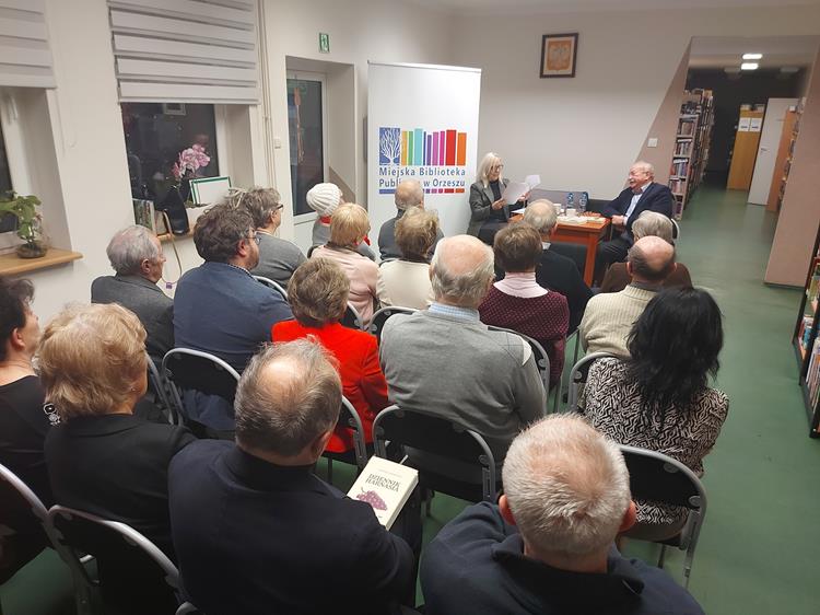 Spotkanie z prof. Andrzejem Karbownikiem w Orzeszu