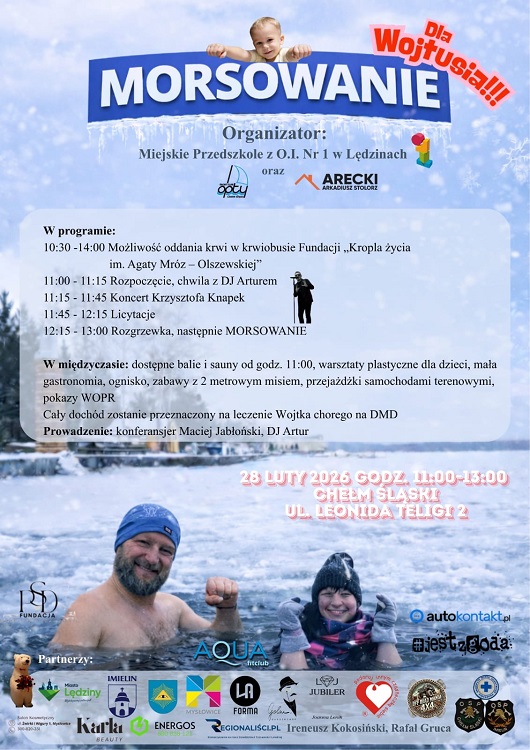 Morsowanie, muzyka, licytacje – przyjdź i pomóż Wojtusiowi wygrać z DMD! / fot. UM Mysłowice