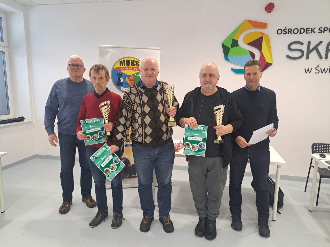 Finał Grand Prix Świętochłowic 2026 w warcabach. Znamy zwycięzców cyklu! / fot. OSiR Skałka FB