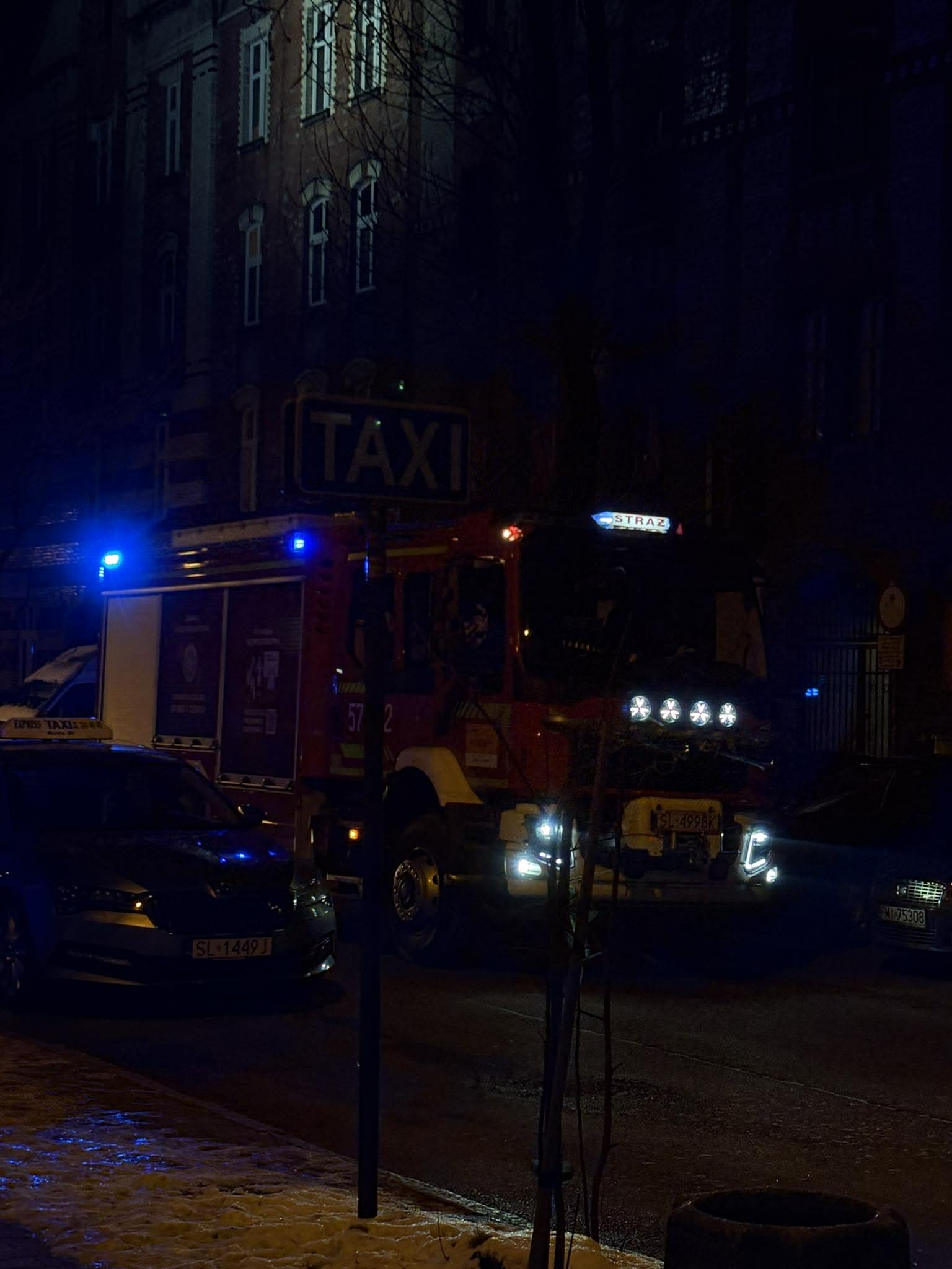 Pożar sadzy przy ul. Kościuszki 6 w Rudzie Śląskiej / fot. czytelnik