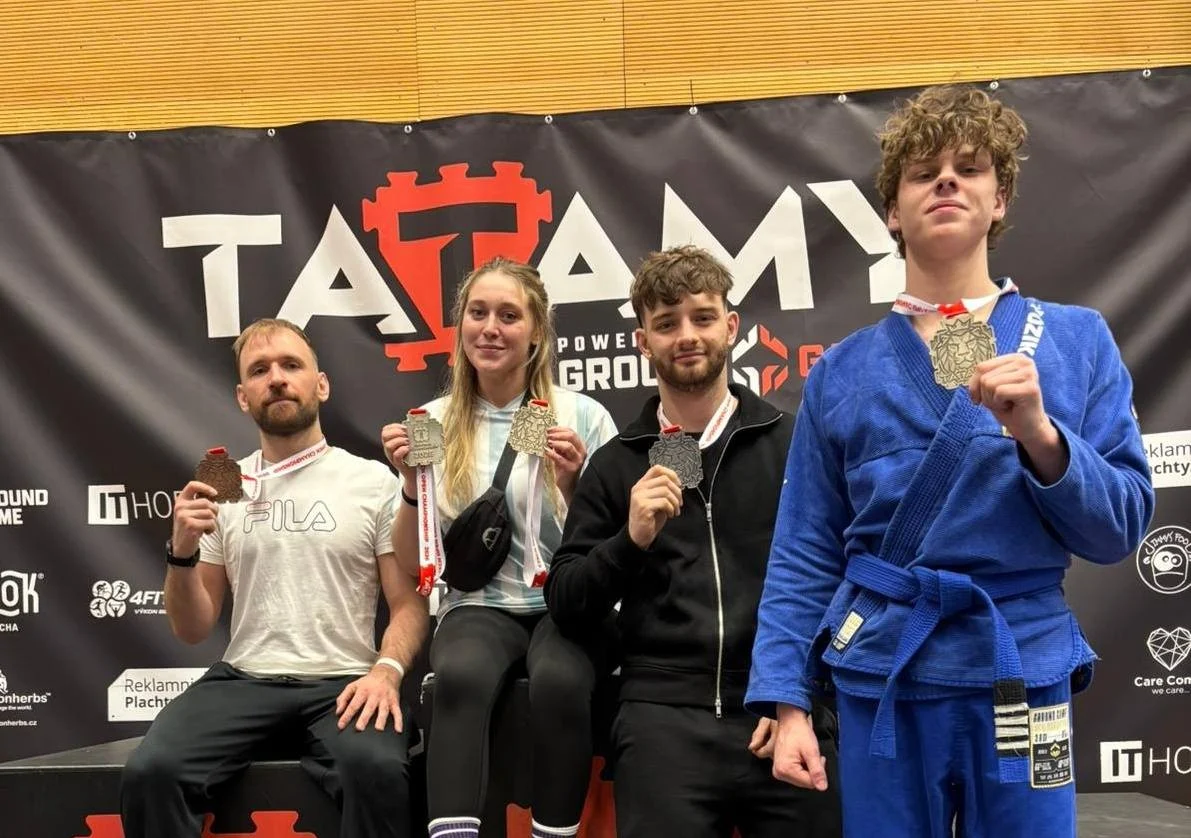 Rudzcy zawodnicy jiu-jitsu z sukcesami na zawodach w Brnie!