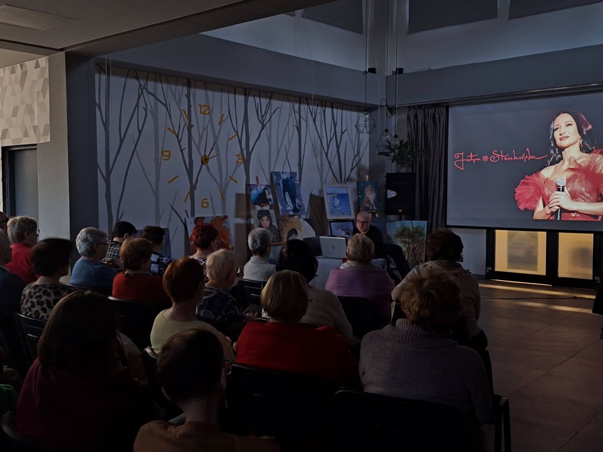 Za nami spotkanie z cyklu Muzyczna Biblioteka. Tematem Twórczość Justyny Steczkowskiej