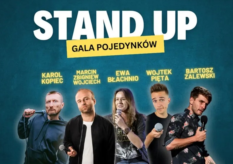 Wieczór Stand-upu w Żorach – wyjątkowy show z najlepszymi komikami