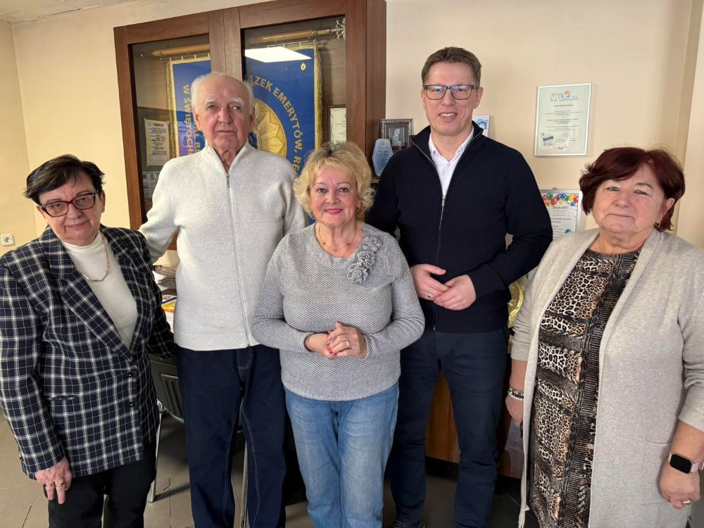 Prezydent Świętochłowic spotkał się z seniorami. Ambitne plany na 2026 rok