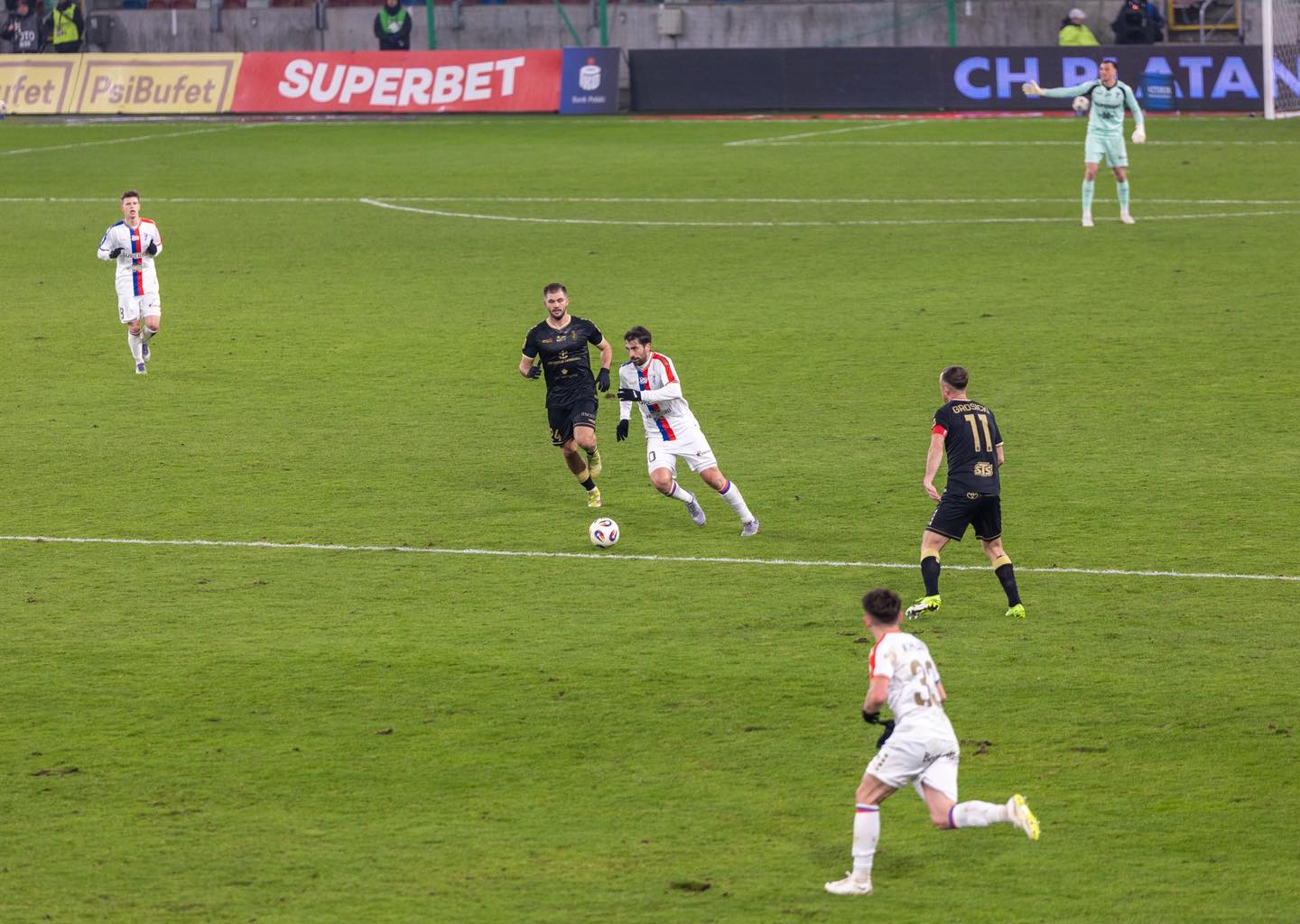 Porażka Górnika na Arenie Zabrze. Pogoń wywiozła trzy punkty / fot. UM Zabrze
