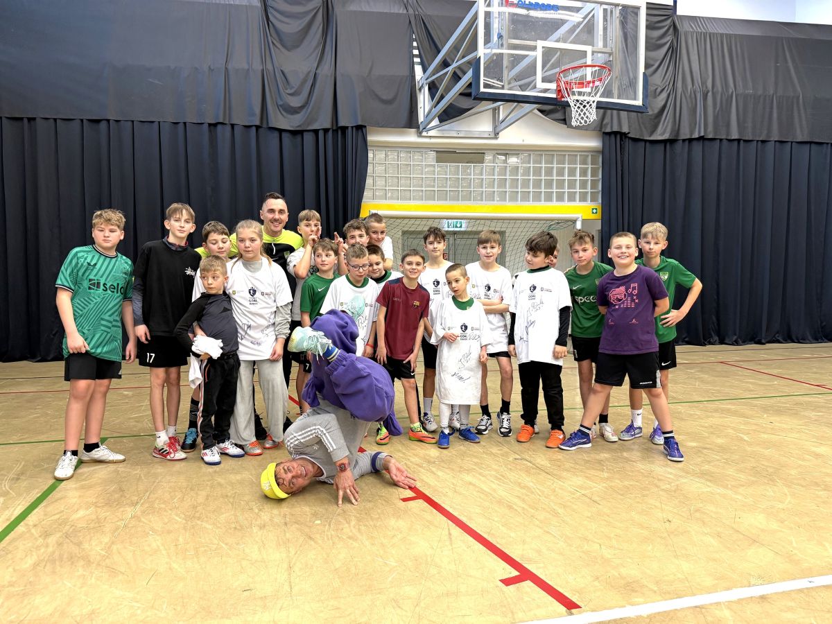 Młodzi piłkarze trenowali w Kotle Czarownic. Camp Project Goal w Chorzowie