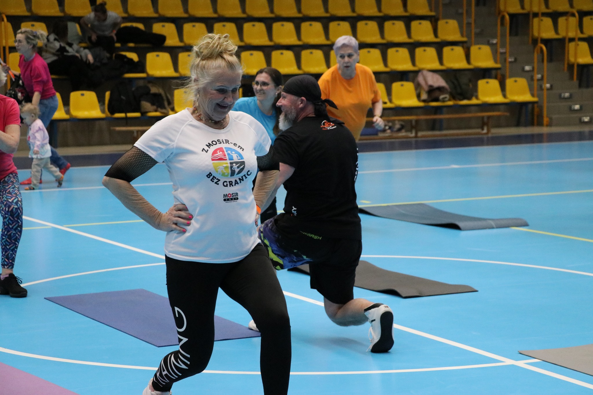 Trening, fitness i atrakcje dla dzieci. Energetyczny poniedziałek w Żorach za nami