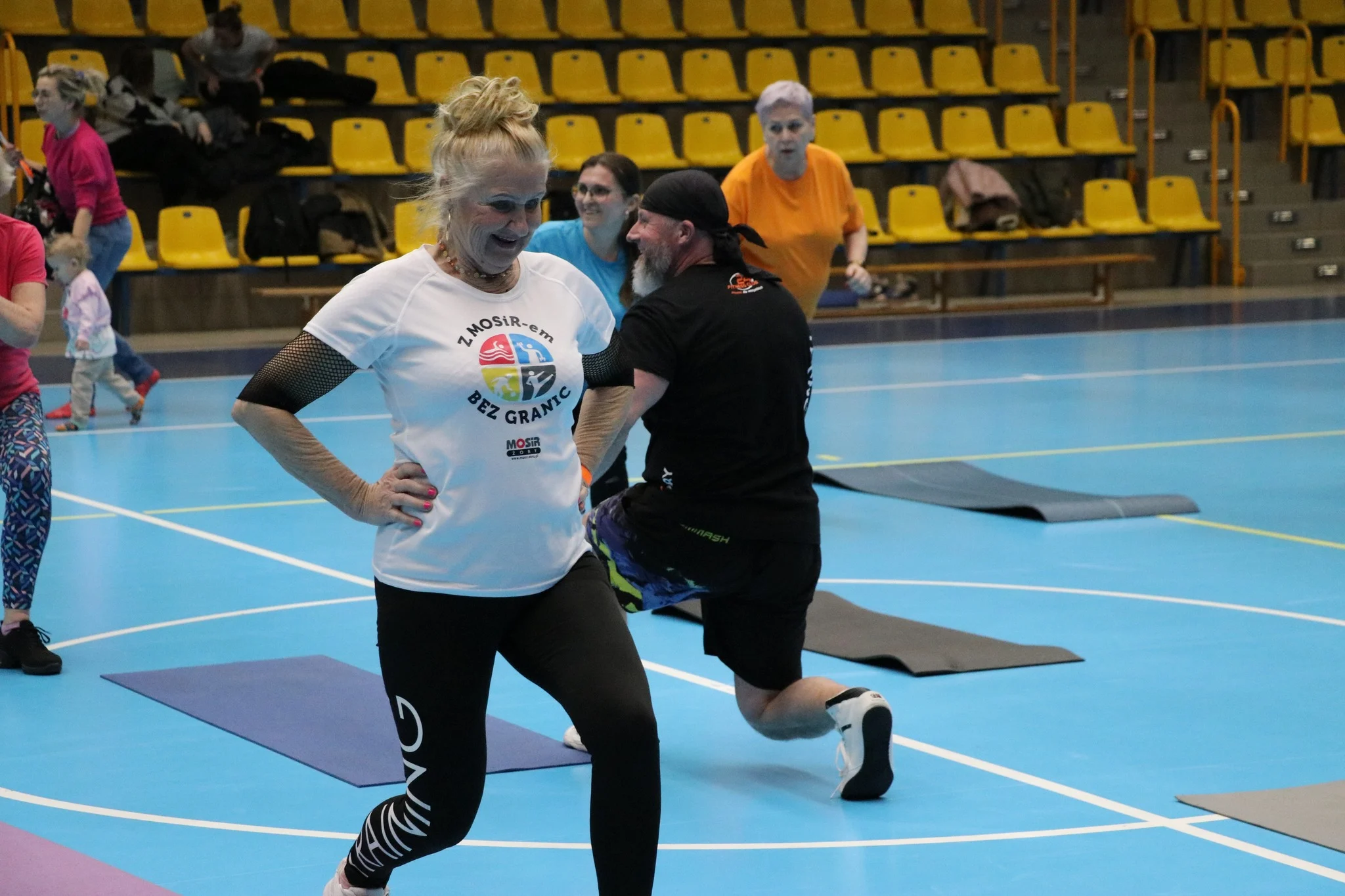 Trening, fitness i atrakcje dla dzieci. Energetyczny poniedziałek w Żorach za nami