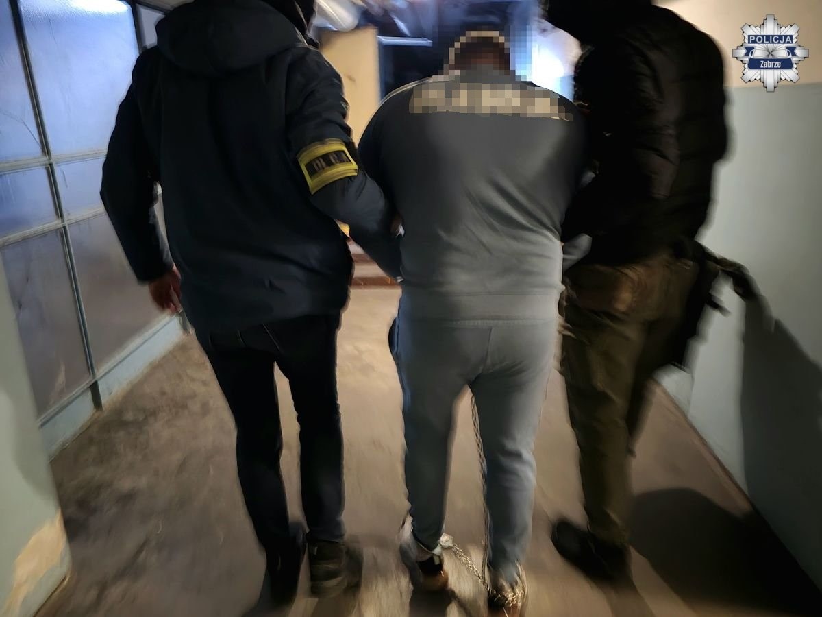 Ponad kilogram narkotyków zabezpieczony w Zabrzu / fot. KMP Zabrze