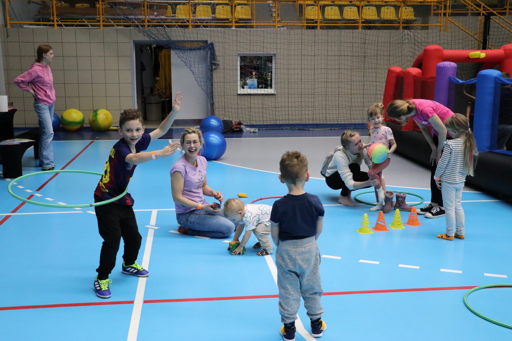 Trening, fitness i atrakcje dla dzieci. Energetyczny poniedziałek w Żorach / fot. MOSiR Żory