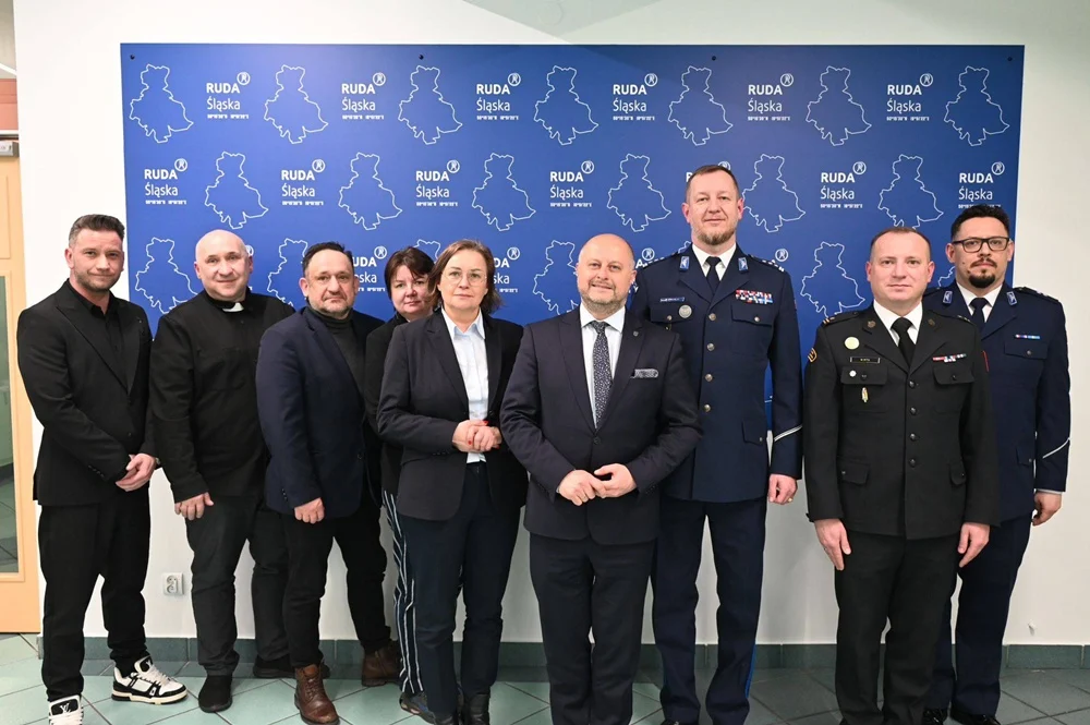 Inauguracja Komitetu Społecznego ds. sztandaru dla Komendy Miejskiej Policji w Rudzie Śląskiej