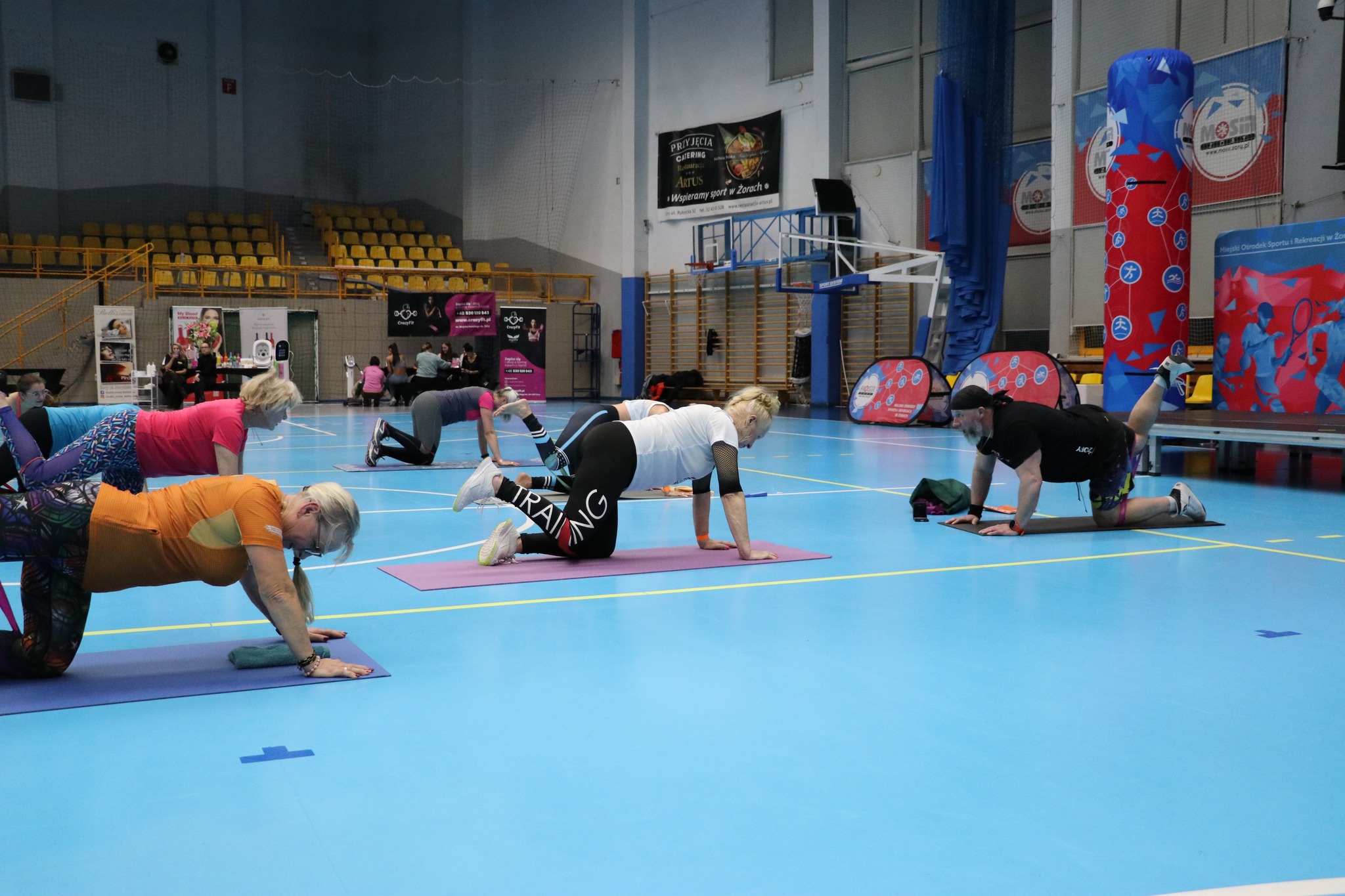 Trening, fitness i atrakcje dla dzieci. Energetyczny poniedziałek w Żorach / fot. MOSiR Żory