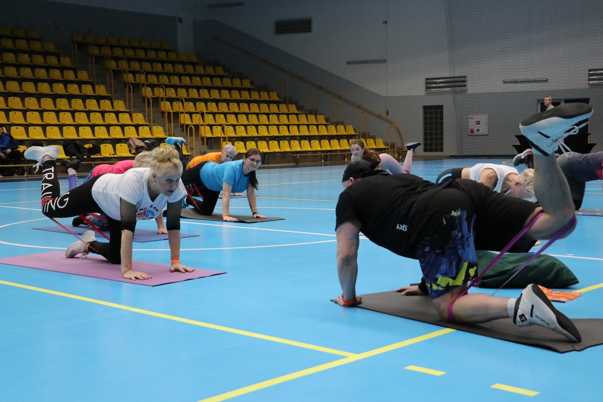 Trening, fitness i atrakcje dla dzieci. Energetyczny poniedziałek w Żorach / fot. MOSiR Żory