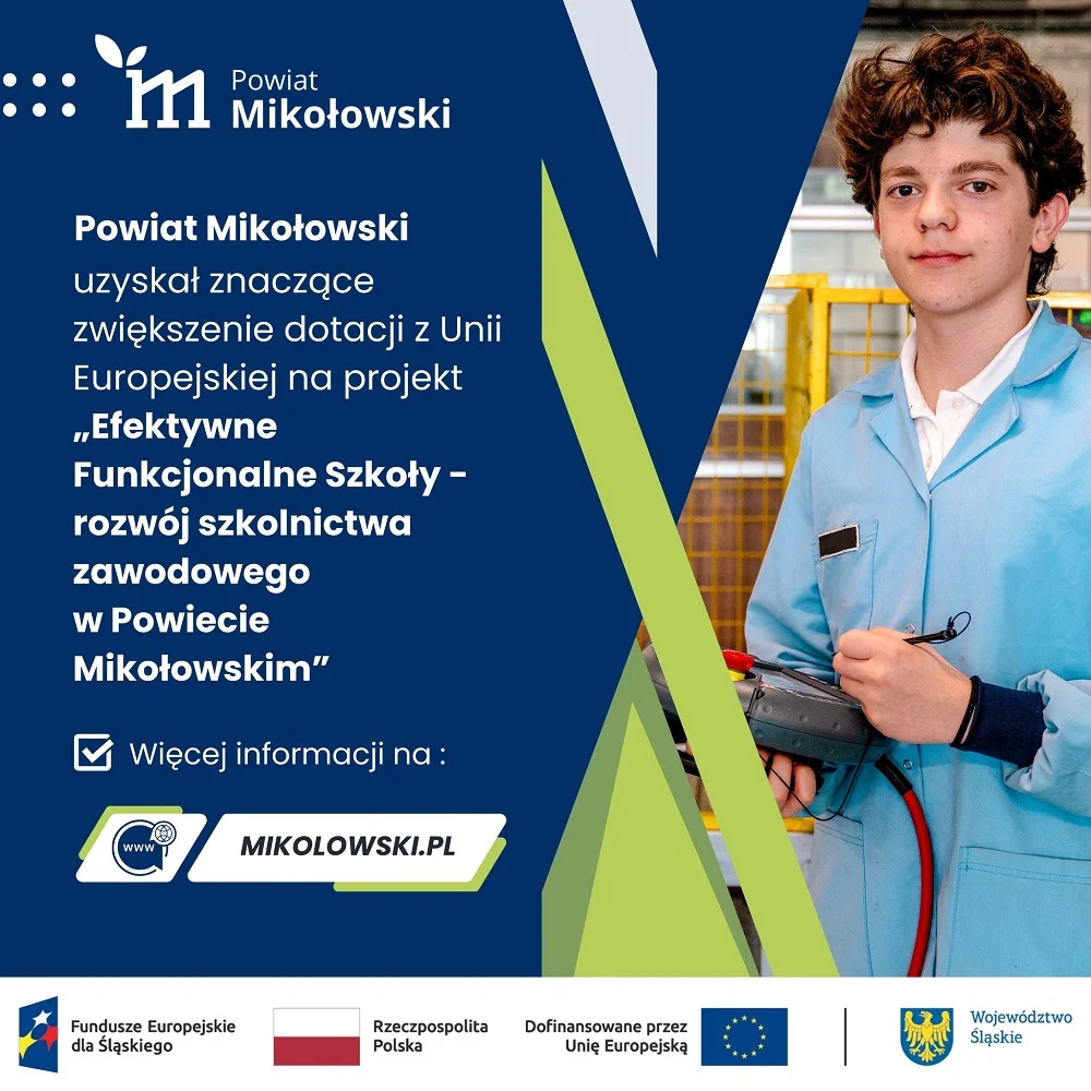 14,5 mln zł dla szkół zawodowych w powiecie mikołowskim