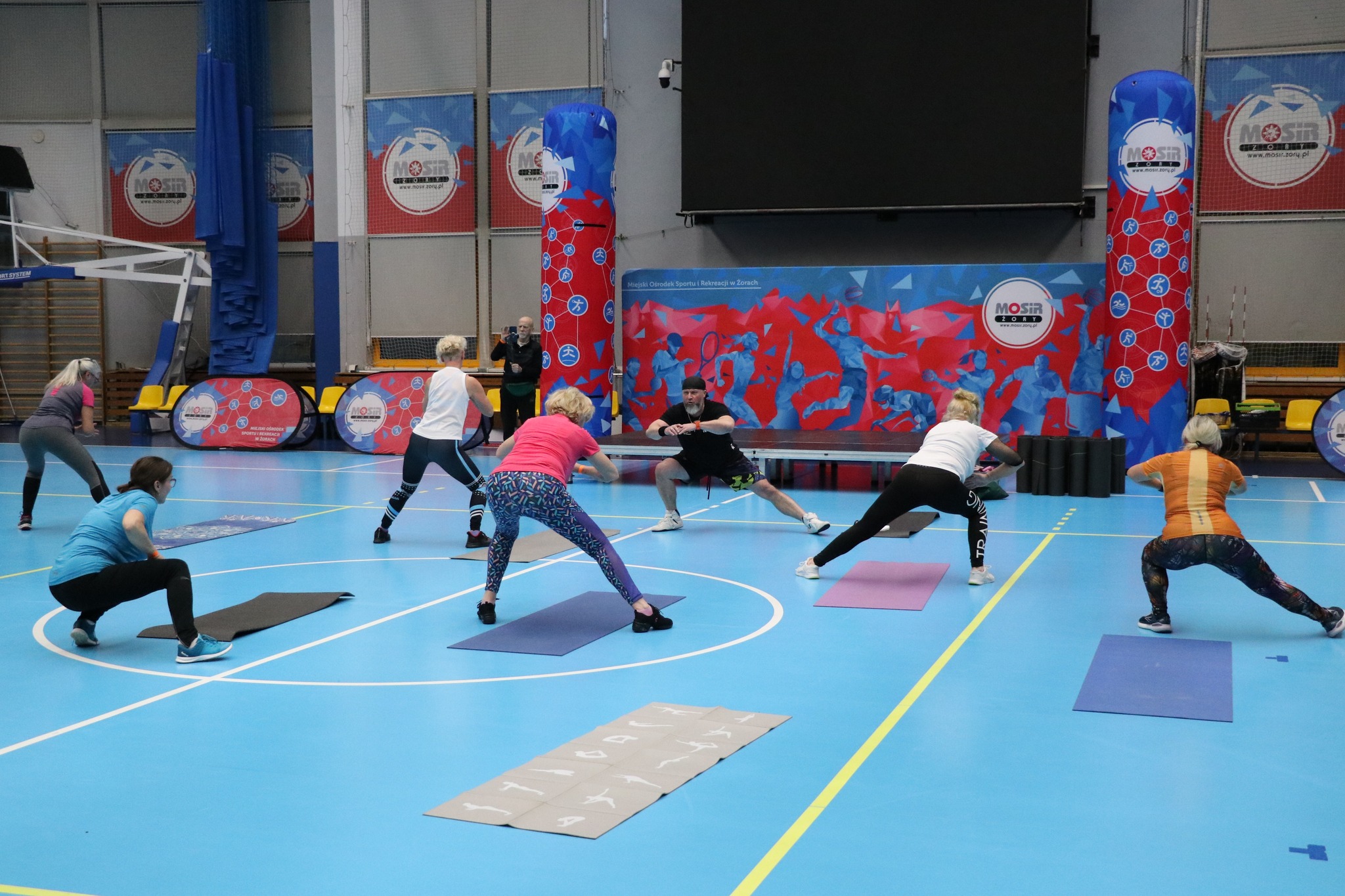 Trening, fitness i atrakcje dla dzieci. Energetyczny poniedziałek w Żorach / fot. MOSiR Żory