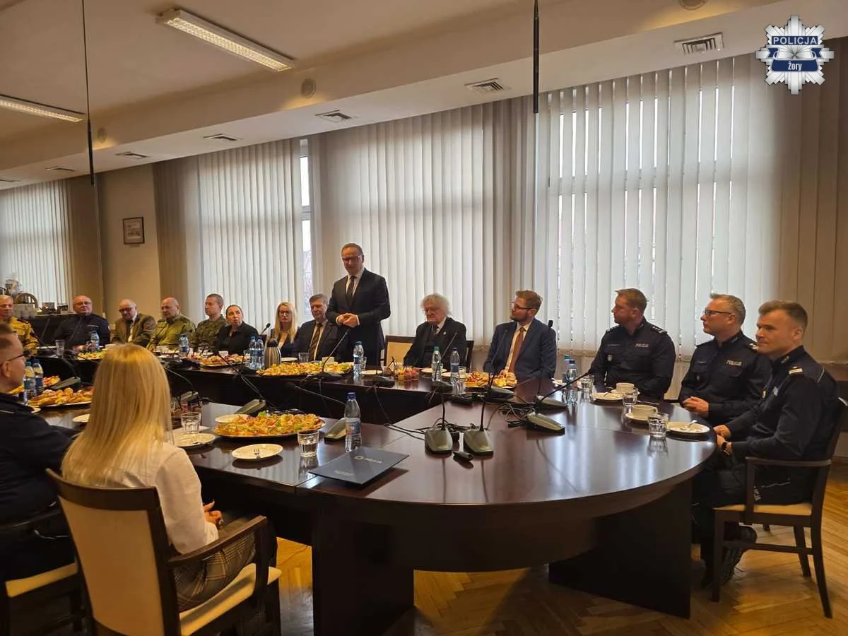 Roczna odprawa żorskiej Policji. Podsumowanie 2025 roku i wyzwania na przyszłość / fot. KMP Żory
