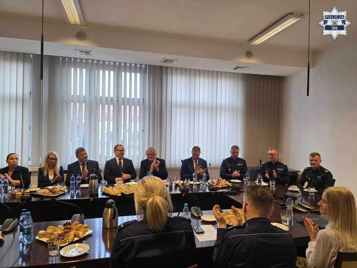Roczna odprawa żorskiej Policji. Podsumowanie 2025 roku i wyzwania na przyszłość / fot. KMP Żory