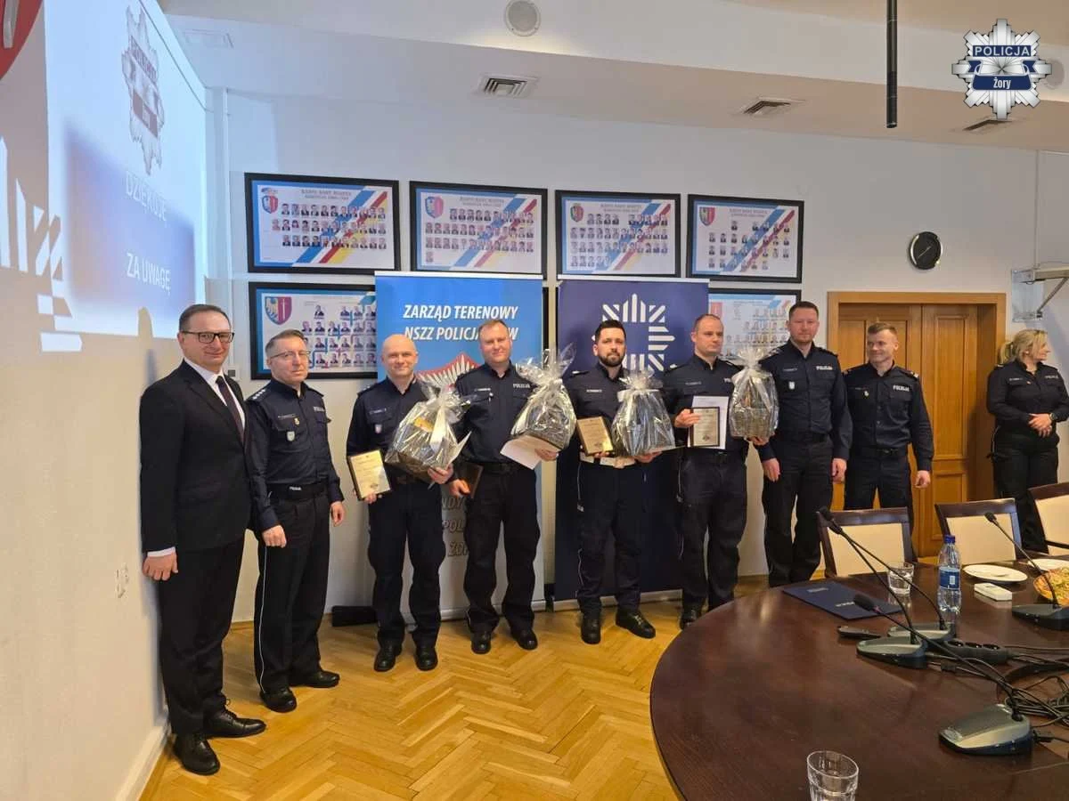 Roczna odprawa żorskiej Policji. Podsumowanie 2025 roku i wyzwania na przyszłość / fot. KMP Żory
