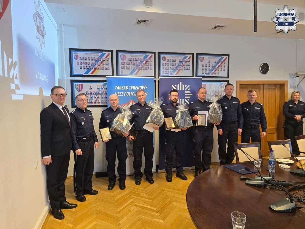 Roczna odprawa żorskiej Policji. Podsumowanie 2025 roku i wyzwania na przyszłość / fot. KMP Żory