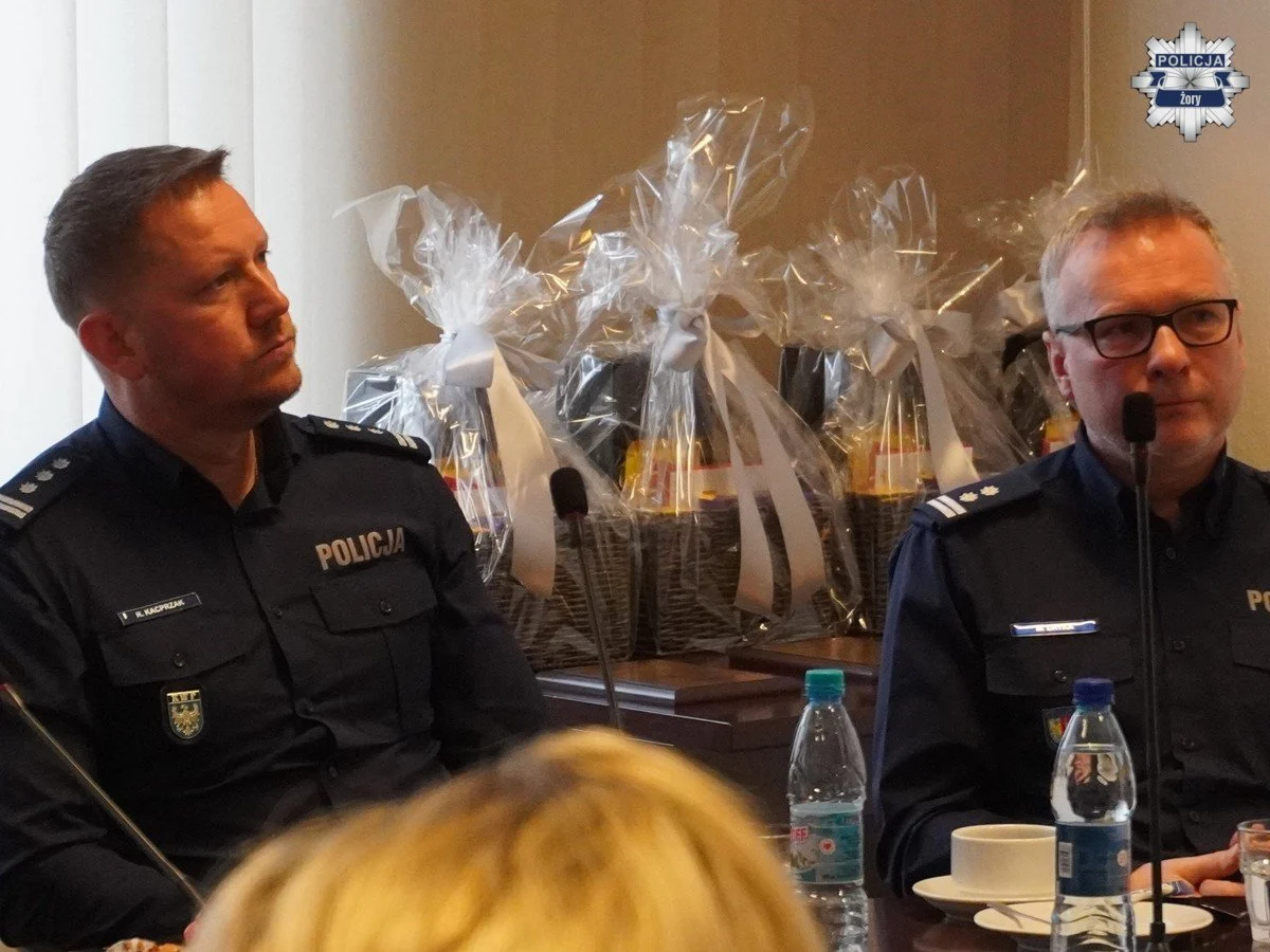 Roczna odprawa żorskiej Policji. Podsumowanie 2025 roku i wyzwania na przyszłość / fot. KMP Żory