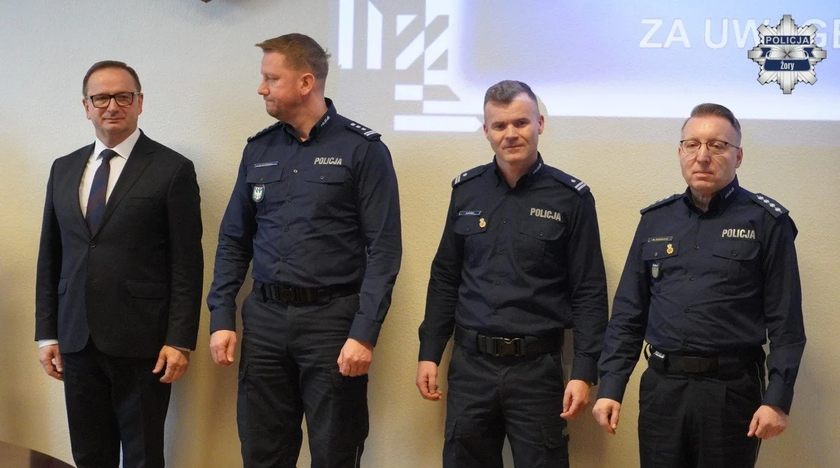Roczna odprawa żorskiej Policji. Podsumowanie 2025 roku i wyzwania na przyszłość / fot. KMP Żory