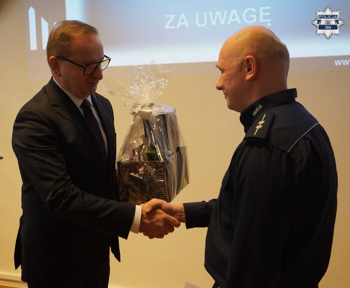 Roczna odprawa żorskiej Policji. Podsumowanie 2025 roku i wyzwania na przyszłość / fot. KMP Żory