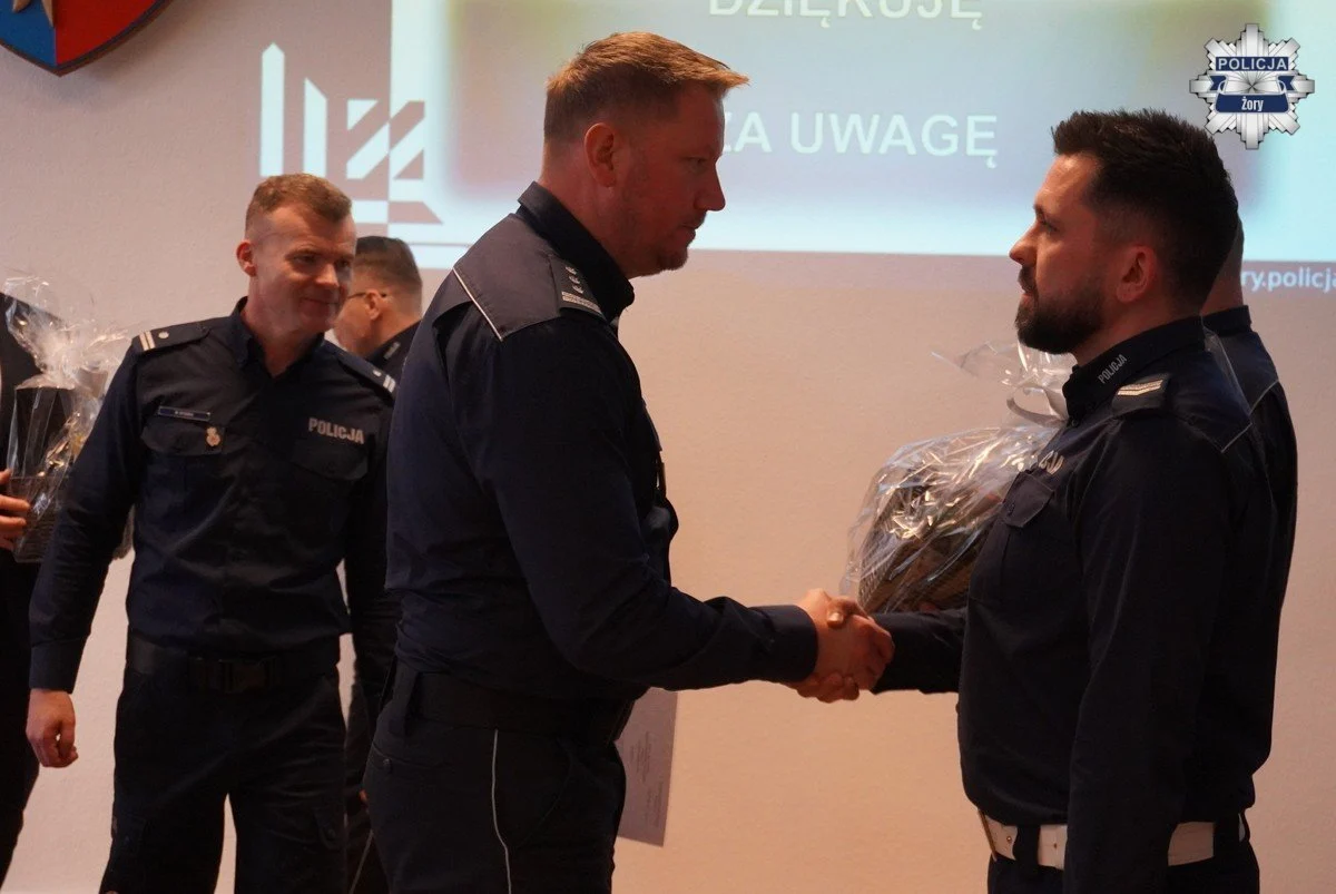 Roczna odprawa żorskiej Policji. Podsumowanie 2025 roku i wyzwania na przyszłość / fot. KMP Żory