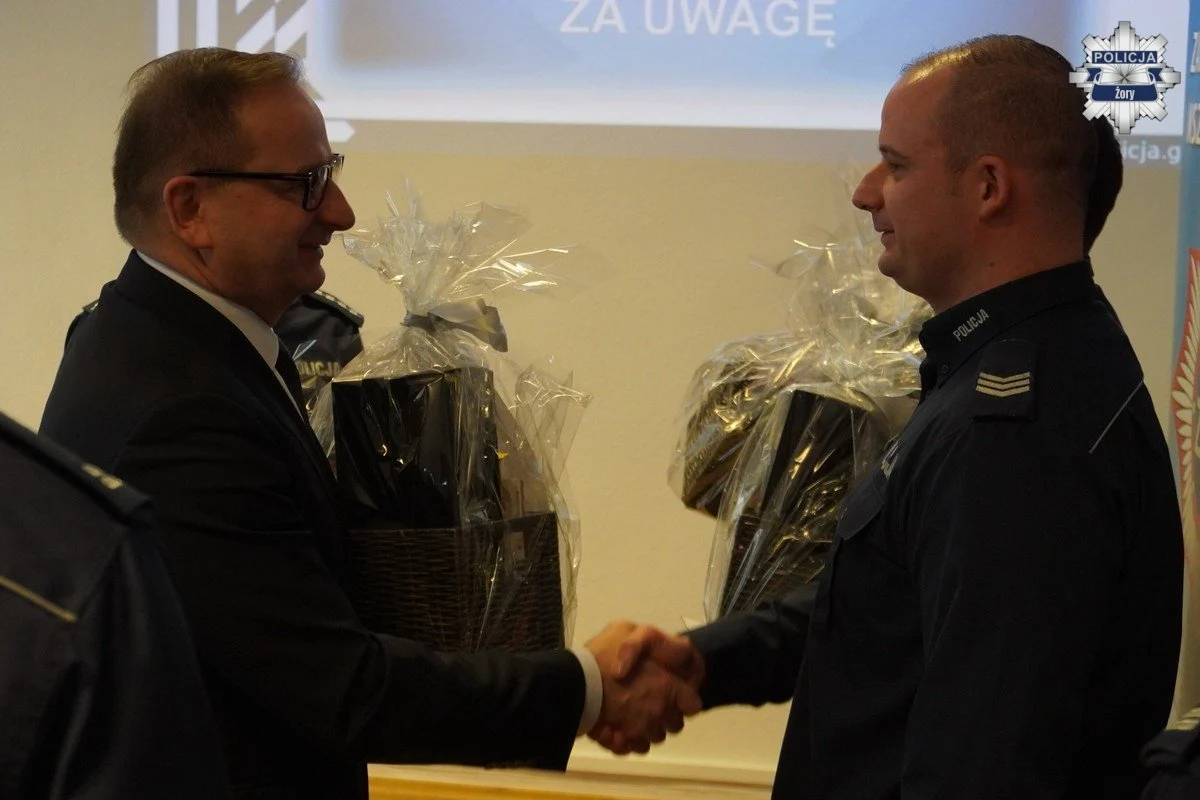Roczna odprawa żorskiej Policji. Podsumowanie 2025 roku i wyzwania na przyszłość / fot. KMP Żory
