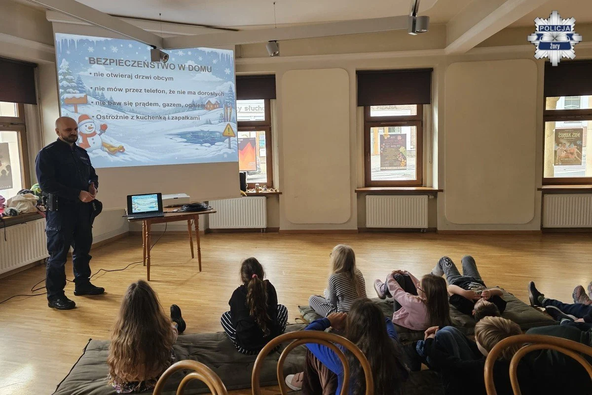 Wiadomości Ferie pod znakiem bezpieczeństwa / fot. KMP Żory